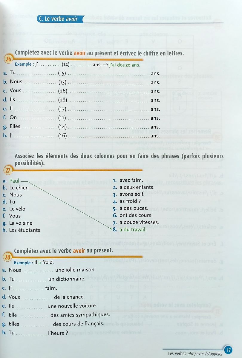 250 Exercices Grammaire pour adolescents Debutant Livre