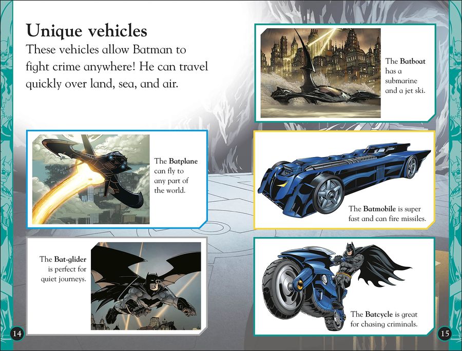 DK Readers 2 DC Batman's World