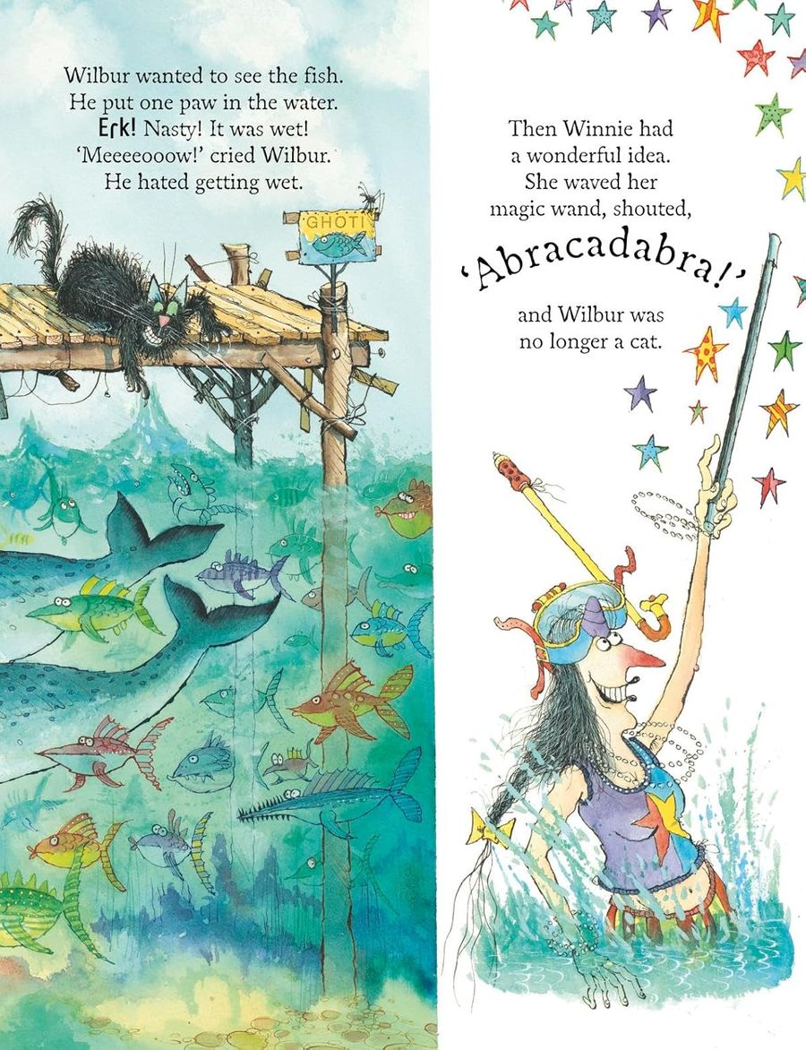Winnie and Wilbur under the Sea