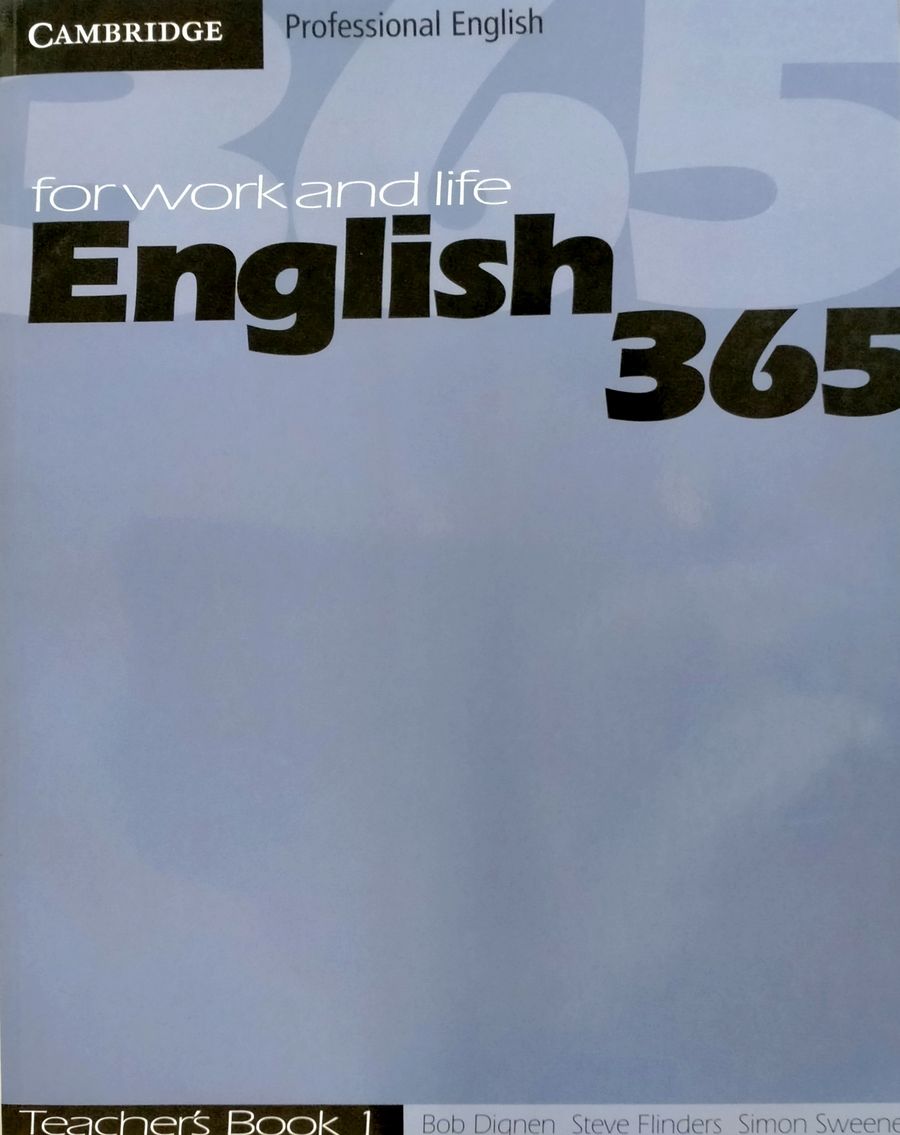 English 365 1 Teacher's Guide