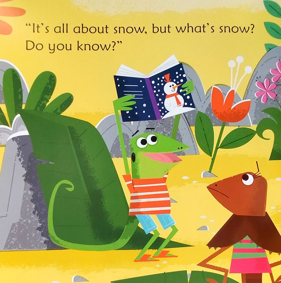 Usborne Phonics Readers Lizard in a Blizzard