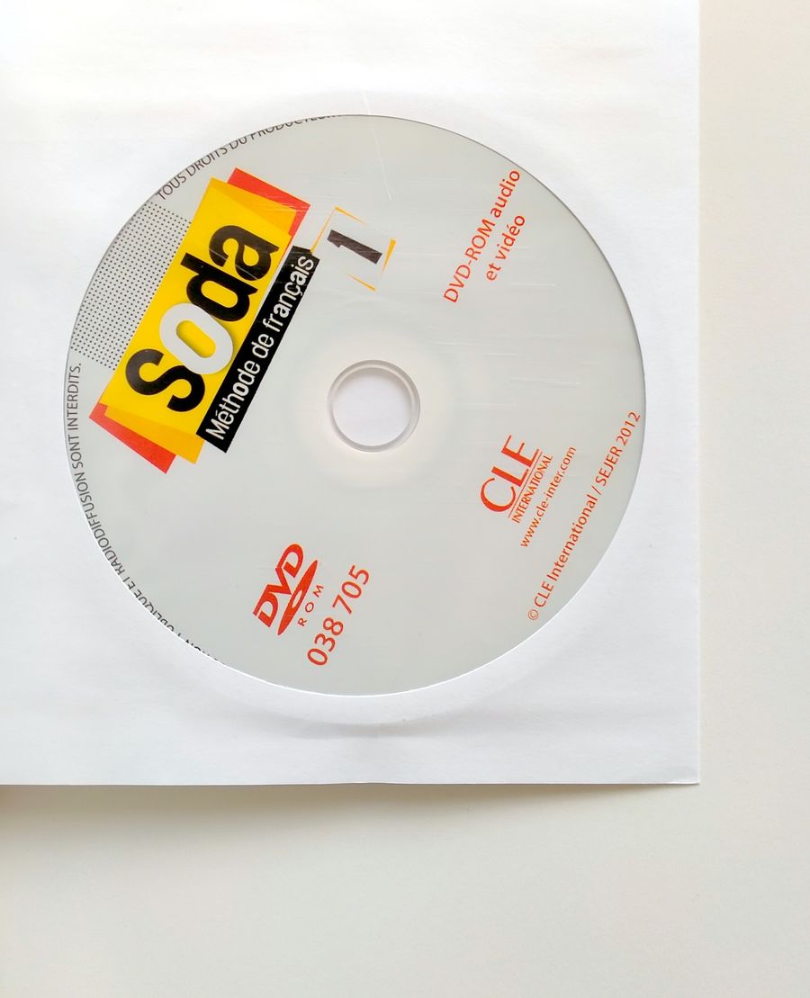 Soda 1 Livre de l'eleve + DVD-ROM