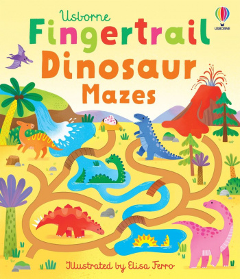 Usborne Fingertrail Dinosaur Mazes