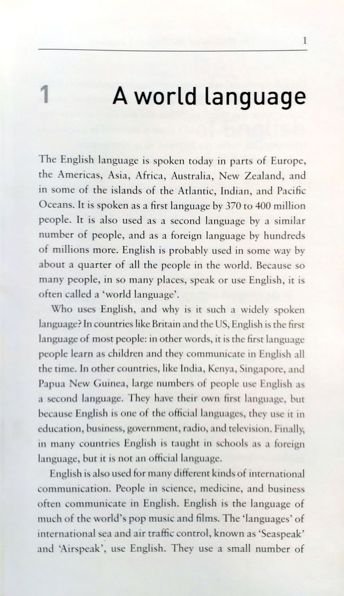 Oxford Bookworms Factfiles 4 The History of the English Language