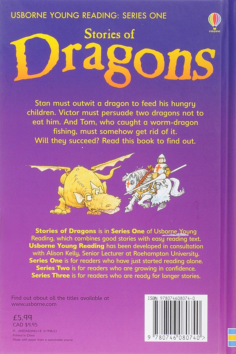 Usborne Young Reading 1 Stories of Dragons