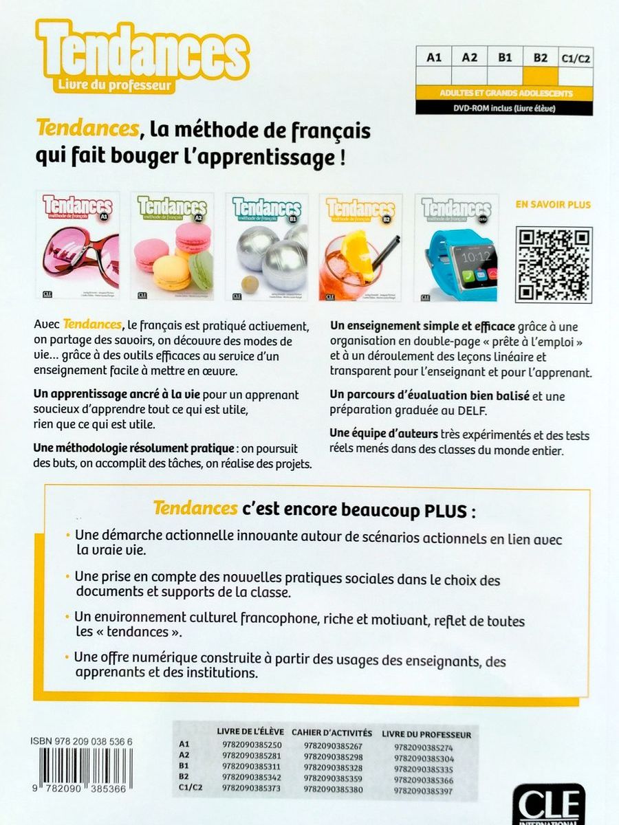 Tendances B2 Livre du professeur
