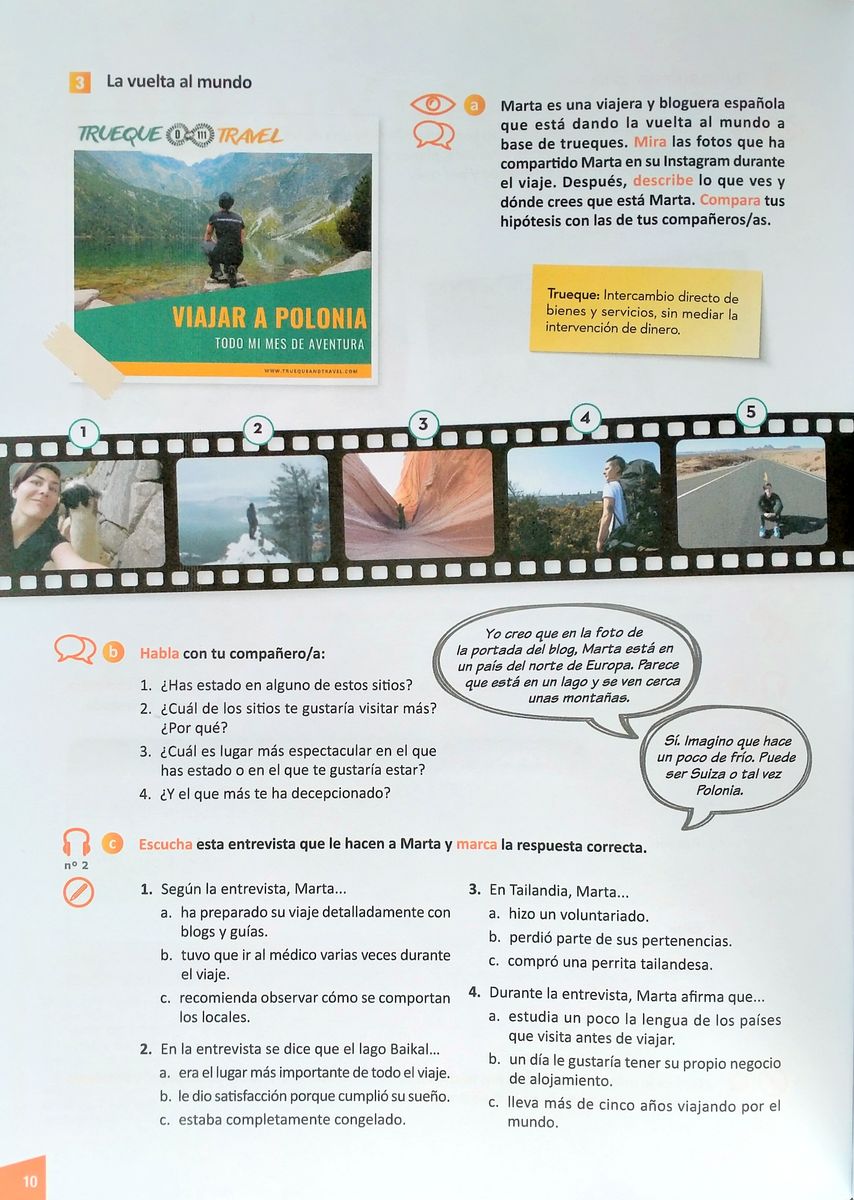 Genial B1.2 Curso de espanol + Cuaderno + audio descargable
