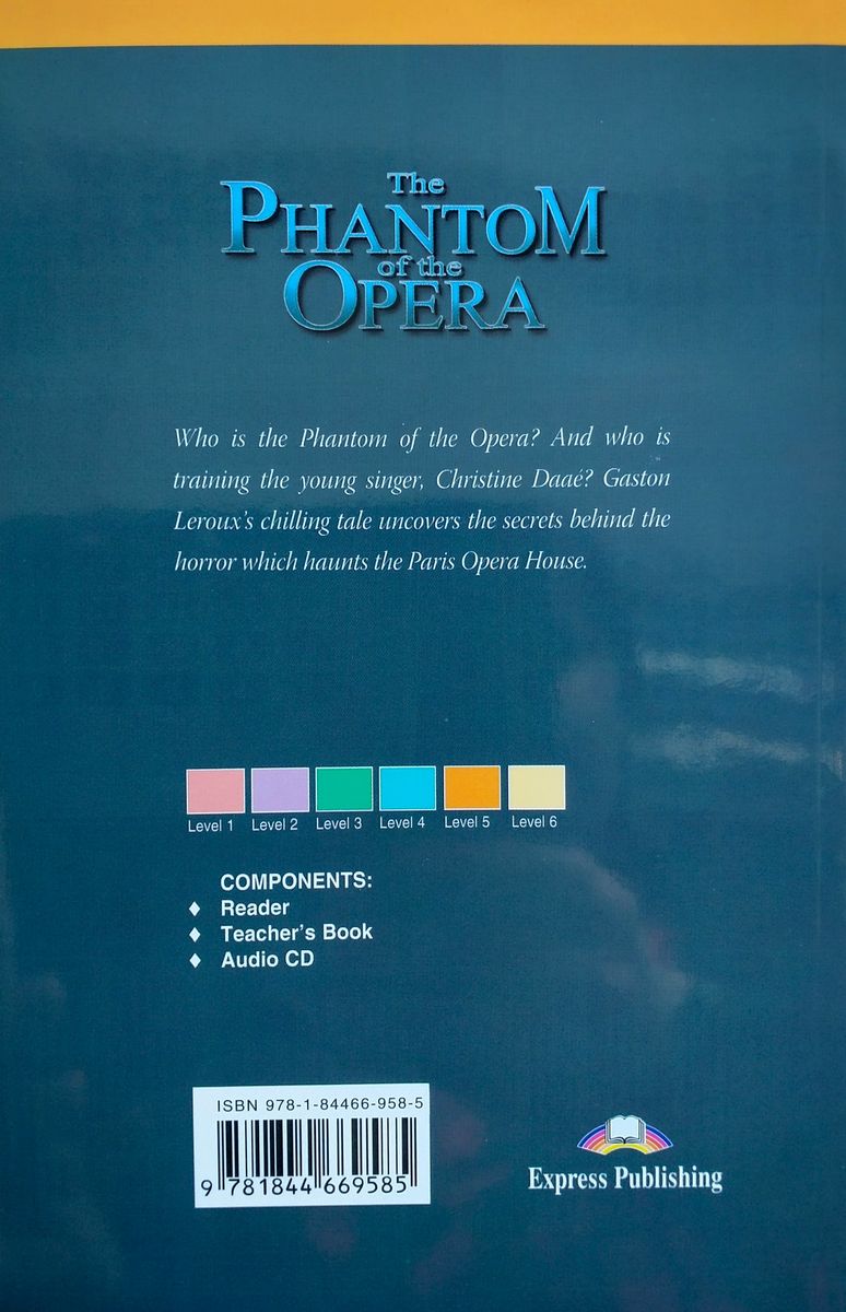 Classic Readers 5 The Phantom of the Opera Reader with Digibook