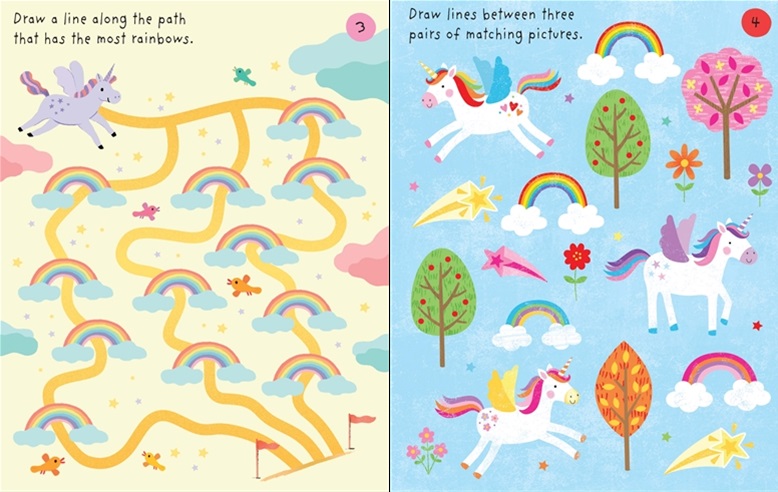 Little Children's Unicorns Pad