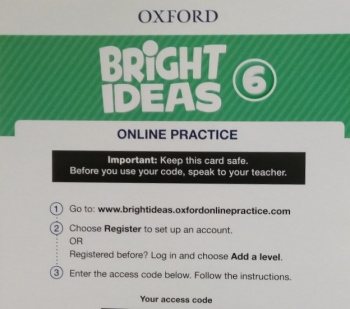 Bright Ideas 6 Student Online Practice