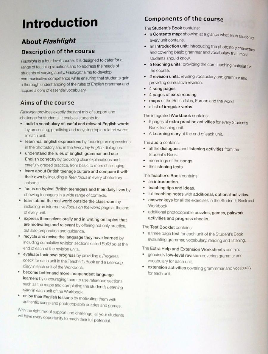 Flashlight 4 Teachers Book