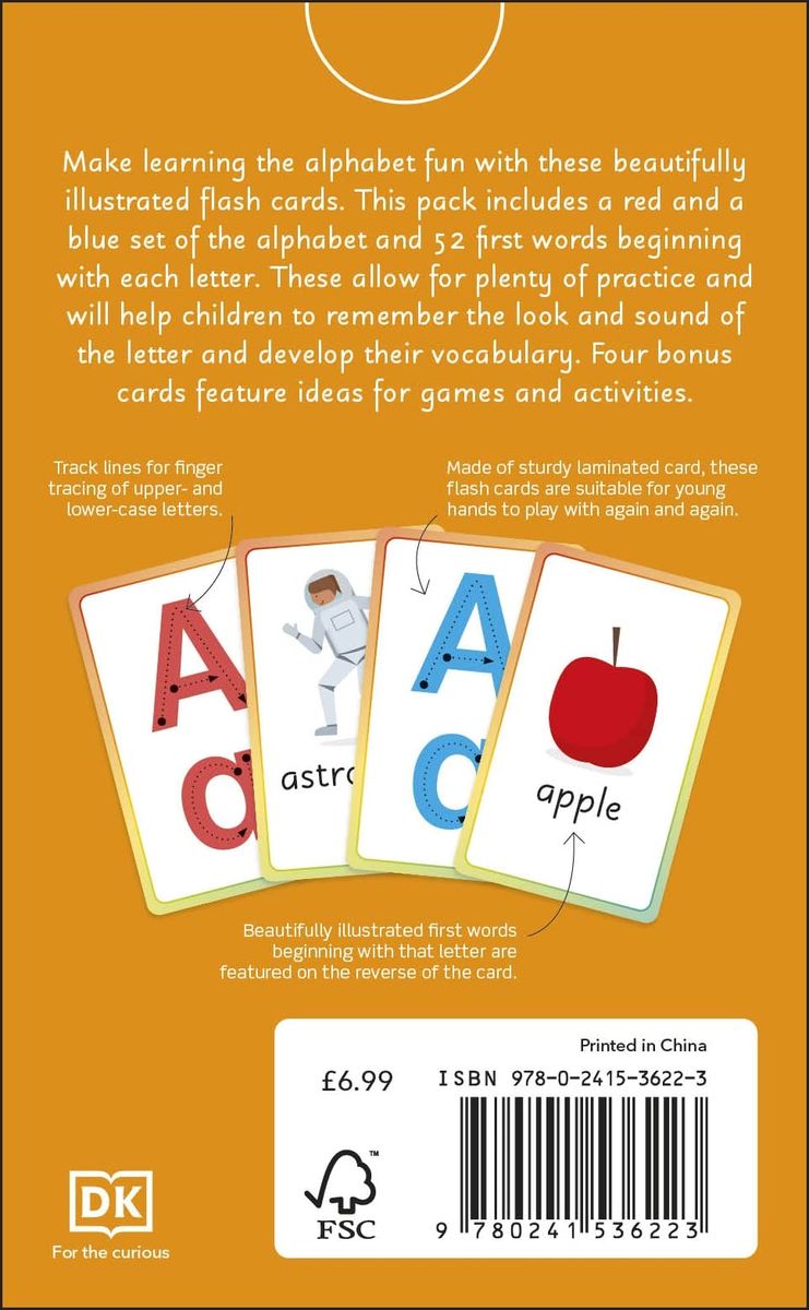 English for Everyone Junior English Alphabet Flash Cards
