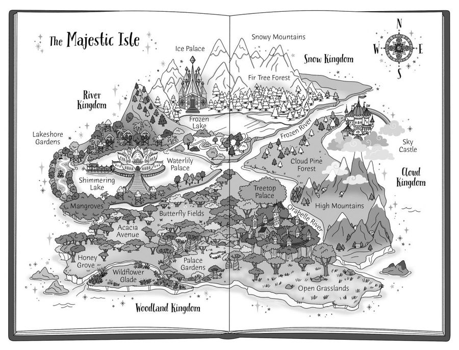 Usborne A Sticker Dolly Story Castle in the Clouds