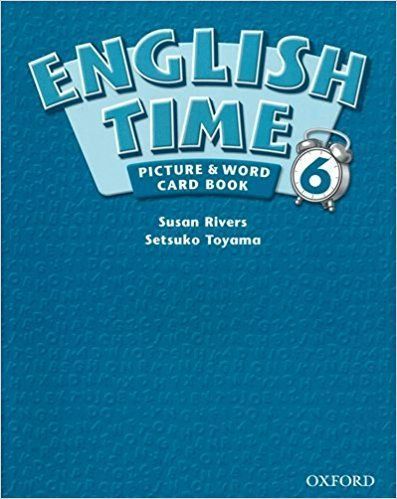 English Time 6: Picture and Word Card Book