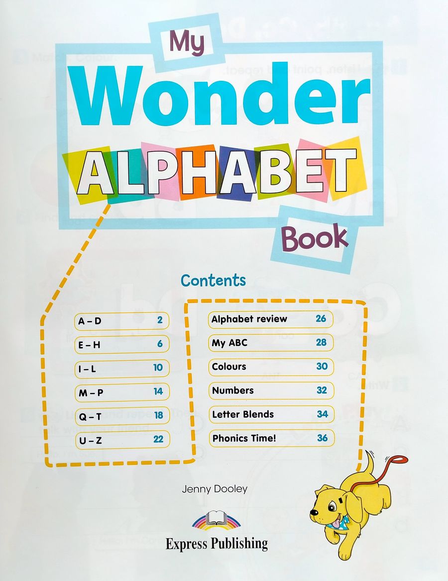 i Wonder 1 My Alphabet Book