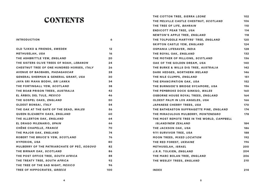 The History Trees Extraordinary Tales of Trees Through Time