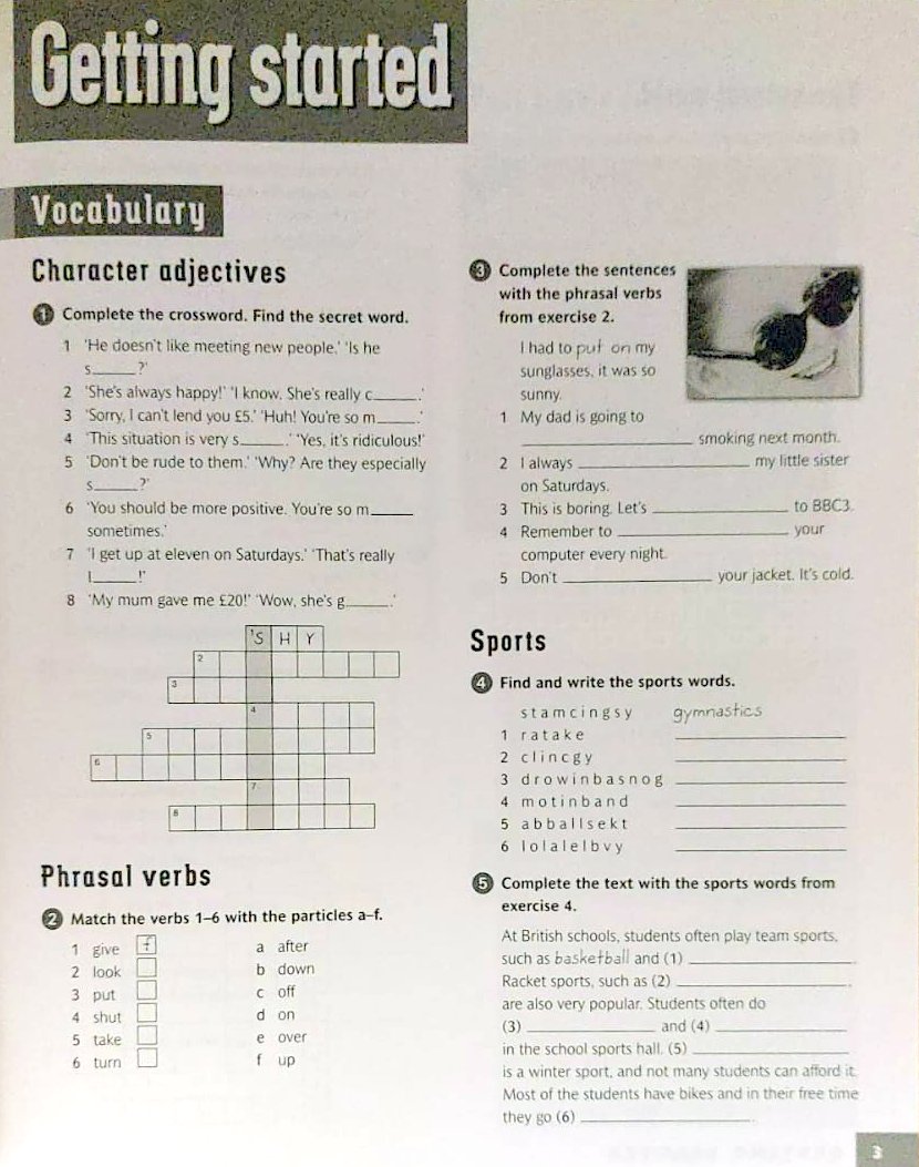 Top Score 3 Workbook