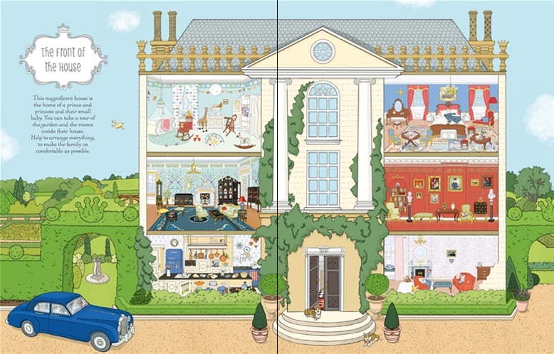 Royal Doll's House Sticker Book