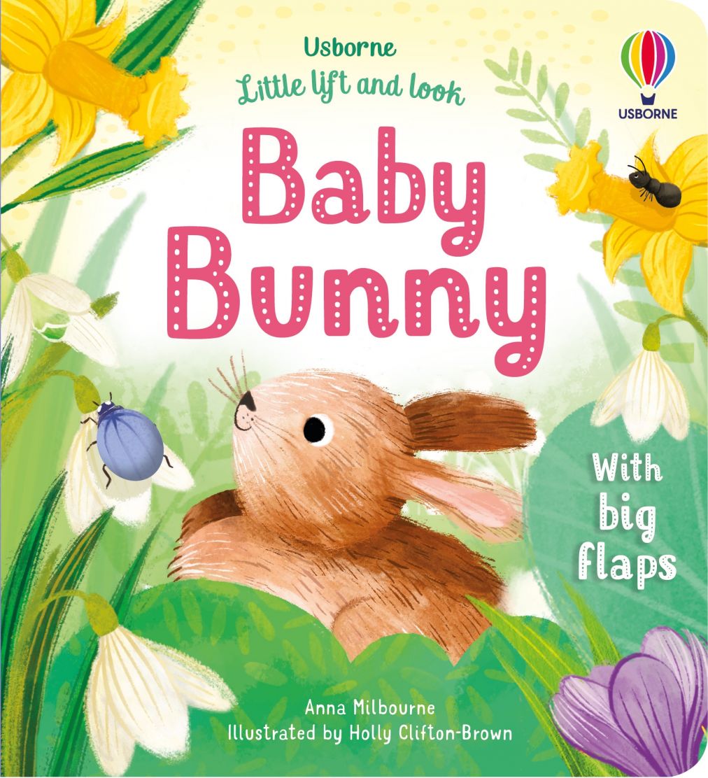 Usborne Little Lift and Look Baby Bunny