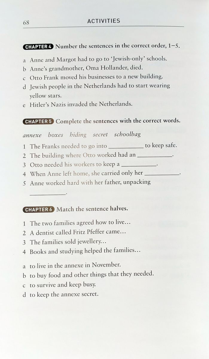 Oxford Bookworms Factfiles 3 The Life and Diaries of Anne Frank with Audio Download (access card inside)