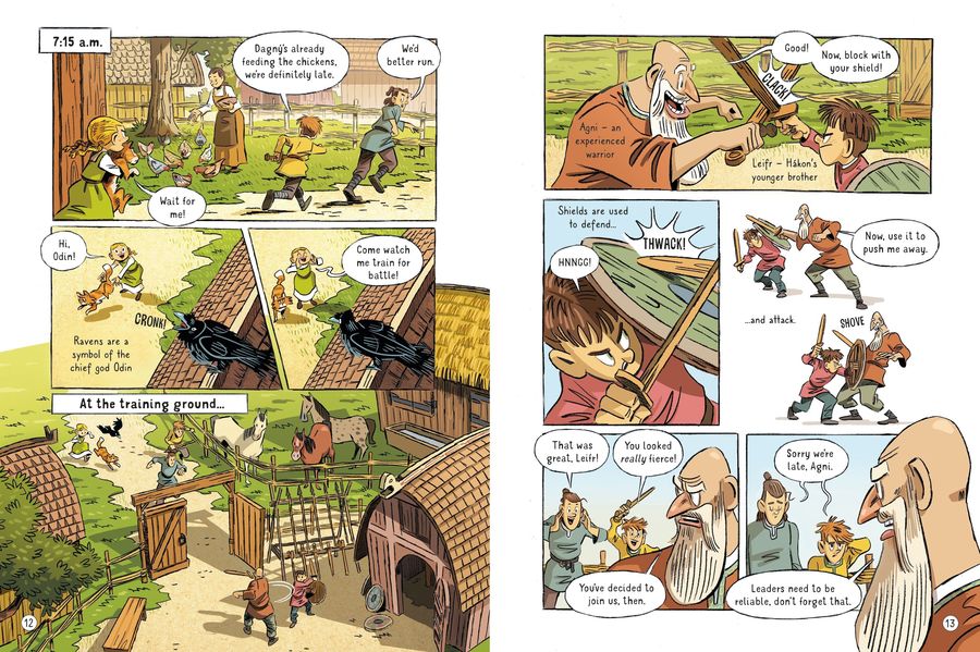 Usborne 24 Hours with the Vikings