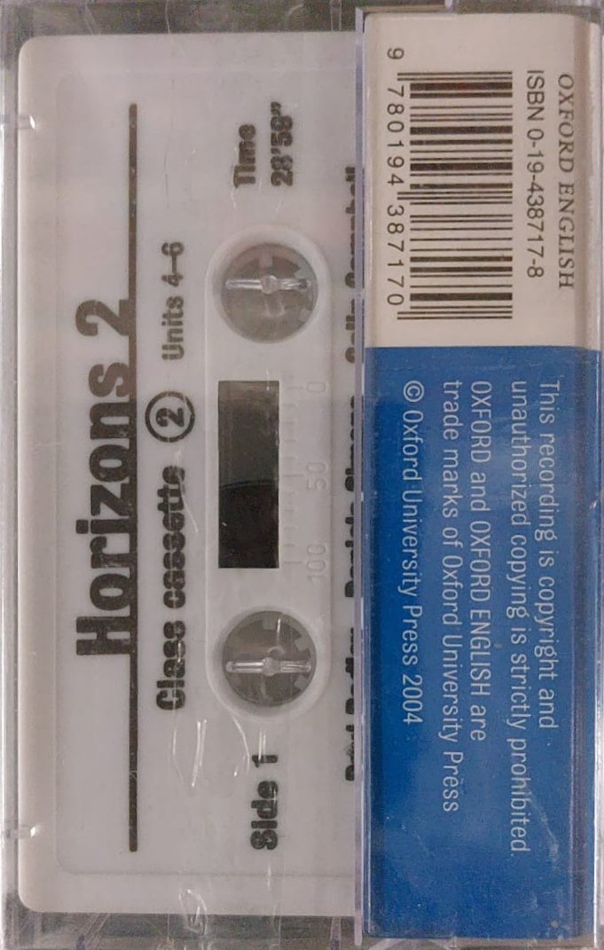 Horizons 2 Class Cassettes аудио кассеты
