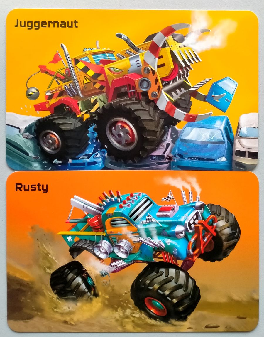 Usborne Monster Trucks Snap Cards
