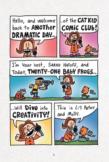 Cat Kid Comic Club 4 Collaborations from the Creator of Dog Man