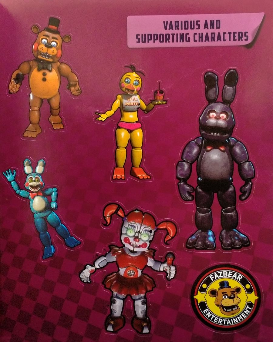 Five Nights at Freddy's Stickerpedia