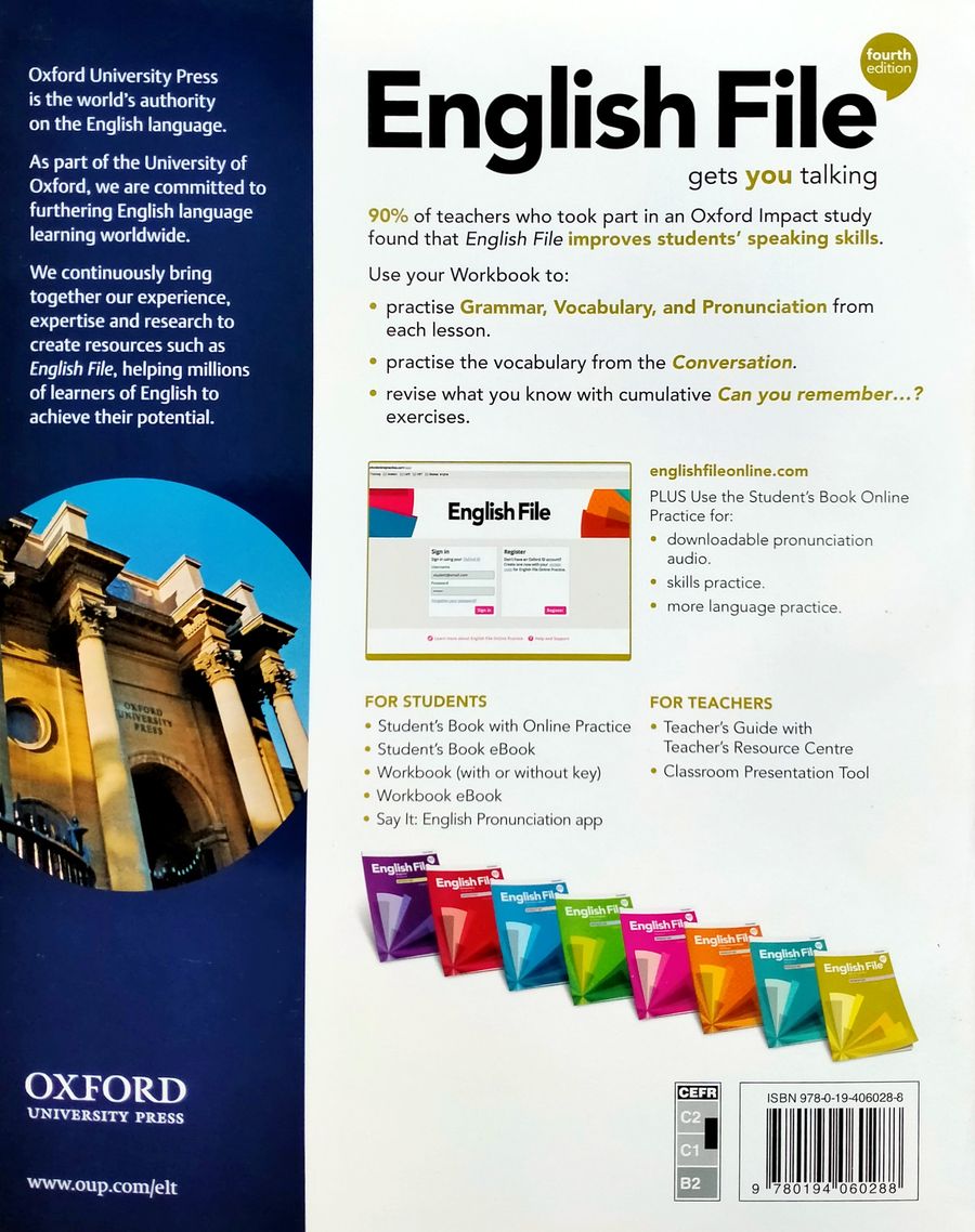English File (4th edition): Advanced Plus Workbook without key