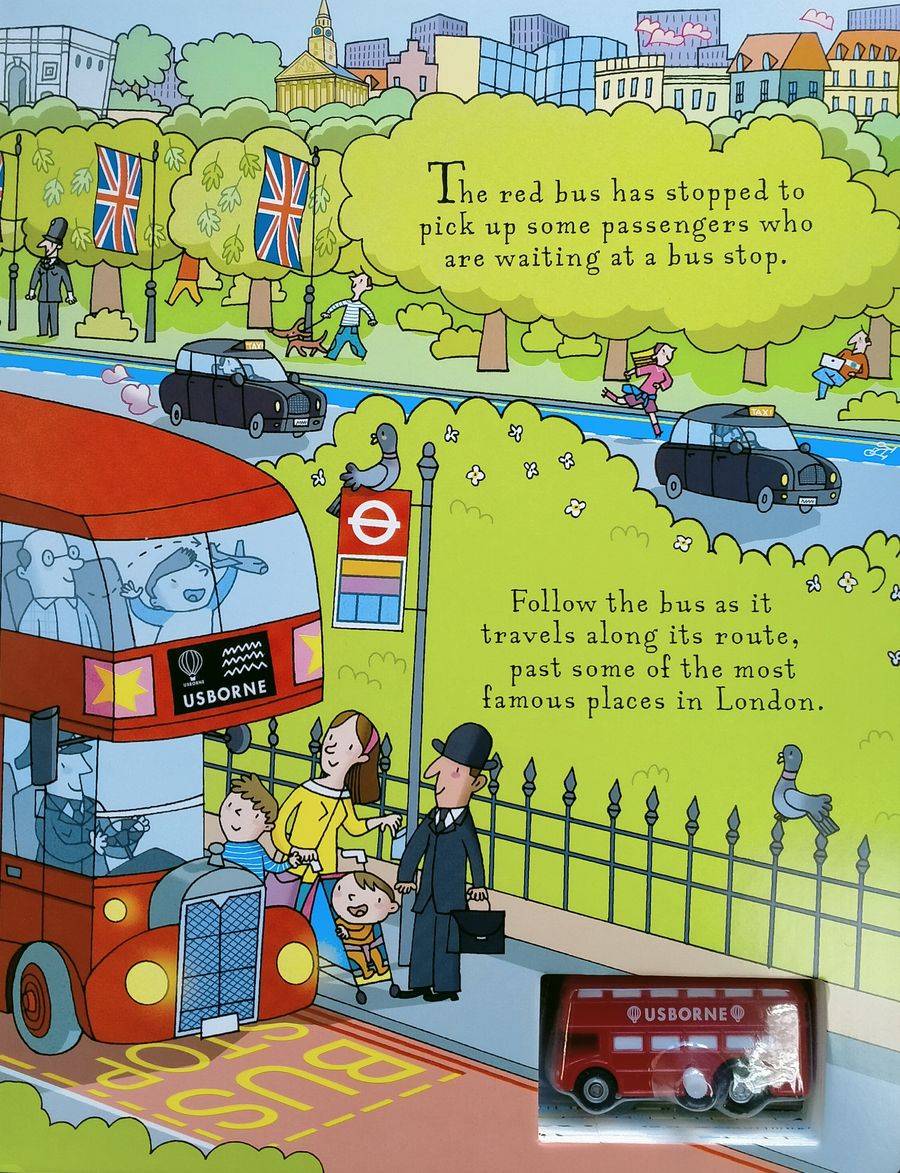 Usborne Wind-Up Bus Book