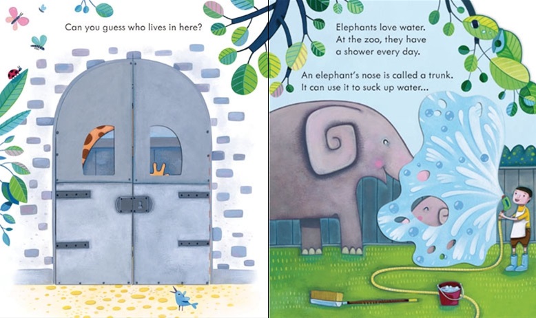 Usborne Peep Inside The Zoo