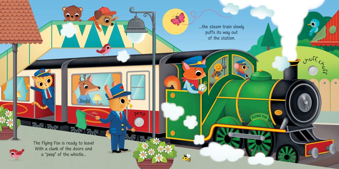 Usborne Trains Sound Book