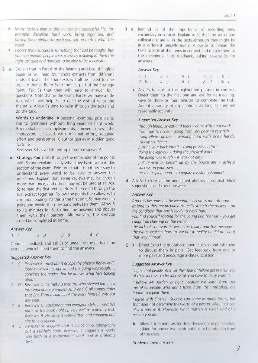 Upstream (3rd edition) C1 Advanced Teacher's Book