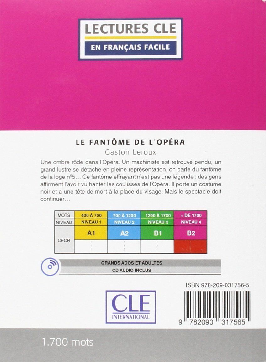 En Francais Facile 4 (B2) Le Fantome de l'Opera + CD
