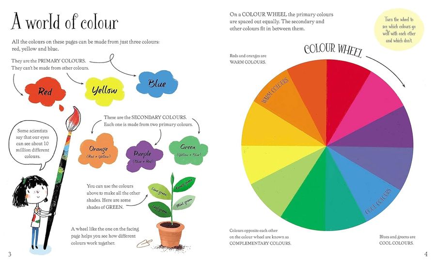 The Usborne Big Book of Colours