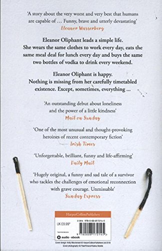 Eleanor Oliphant is Completely Fine: Debut Bestseller and Costa First Novel Book Award winner 2017