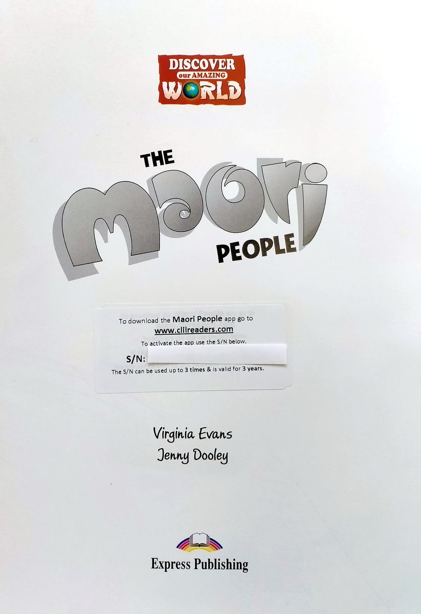 Discover Our Amazing World The Maori People with Digibook
