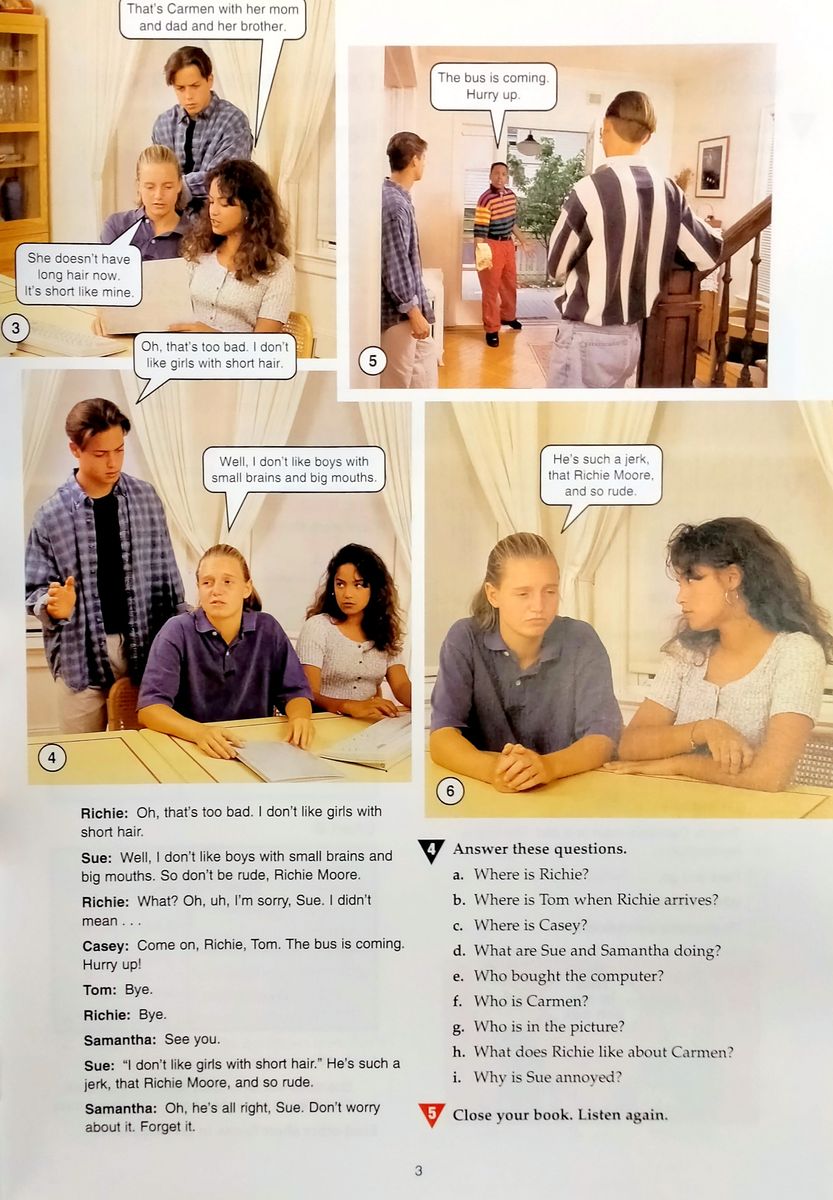 American Hotline Student Book Progress level