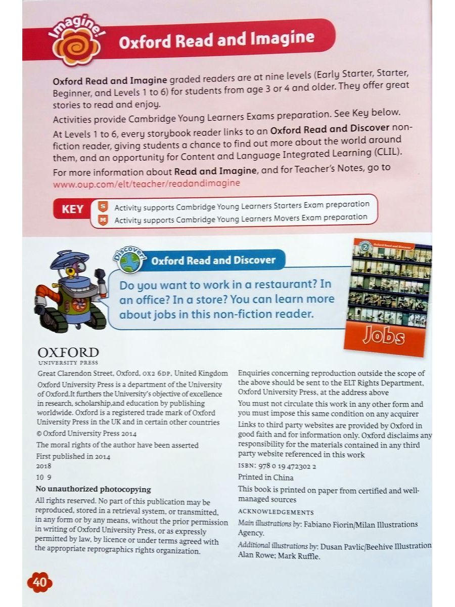 Oxford Read and Imagine 2 Clunk's New Job with Audio Download (access card inside)