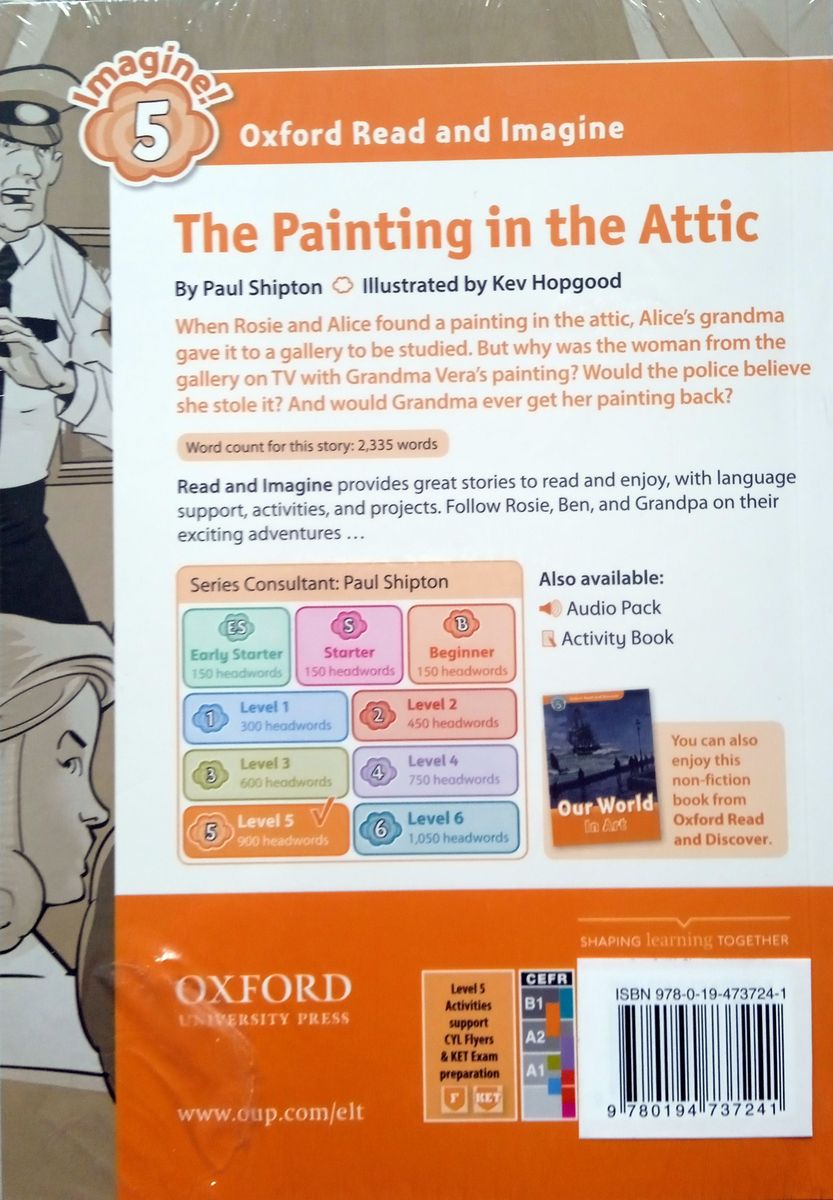 Oxford Read and Imagine 5 The Painting in the Attic with Audio Download (access card inside)