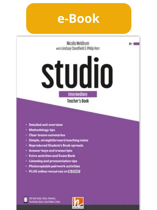 STUDIO Intermediate Teacher's Book e-book