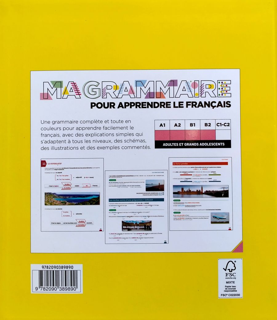 Ma Grammaire A1-B2 Livre