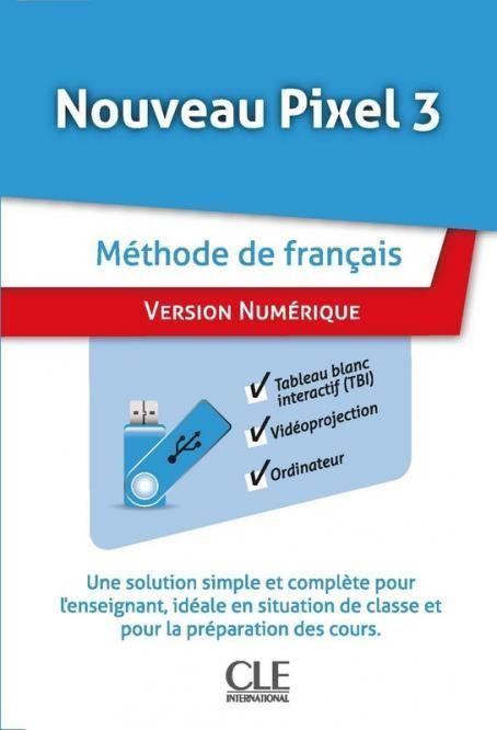 Pixel Nouveau 3 Version numerique sur cle USB