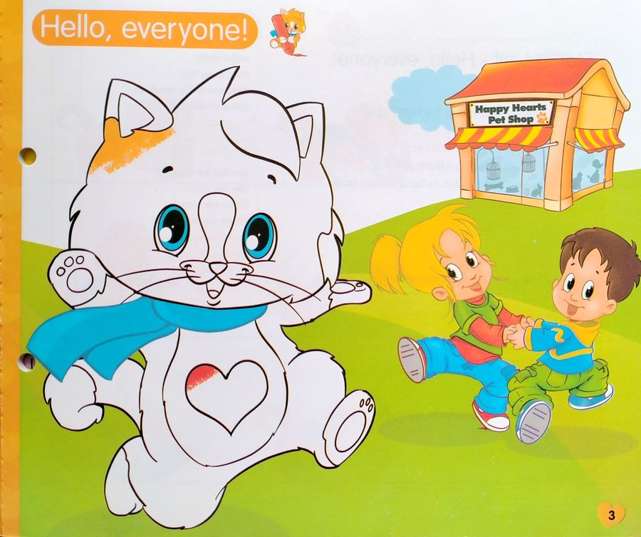 Happy Hearts 1 Pupil's Book with Stickers, Press Outs & Multi-ROM