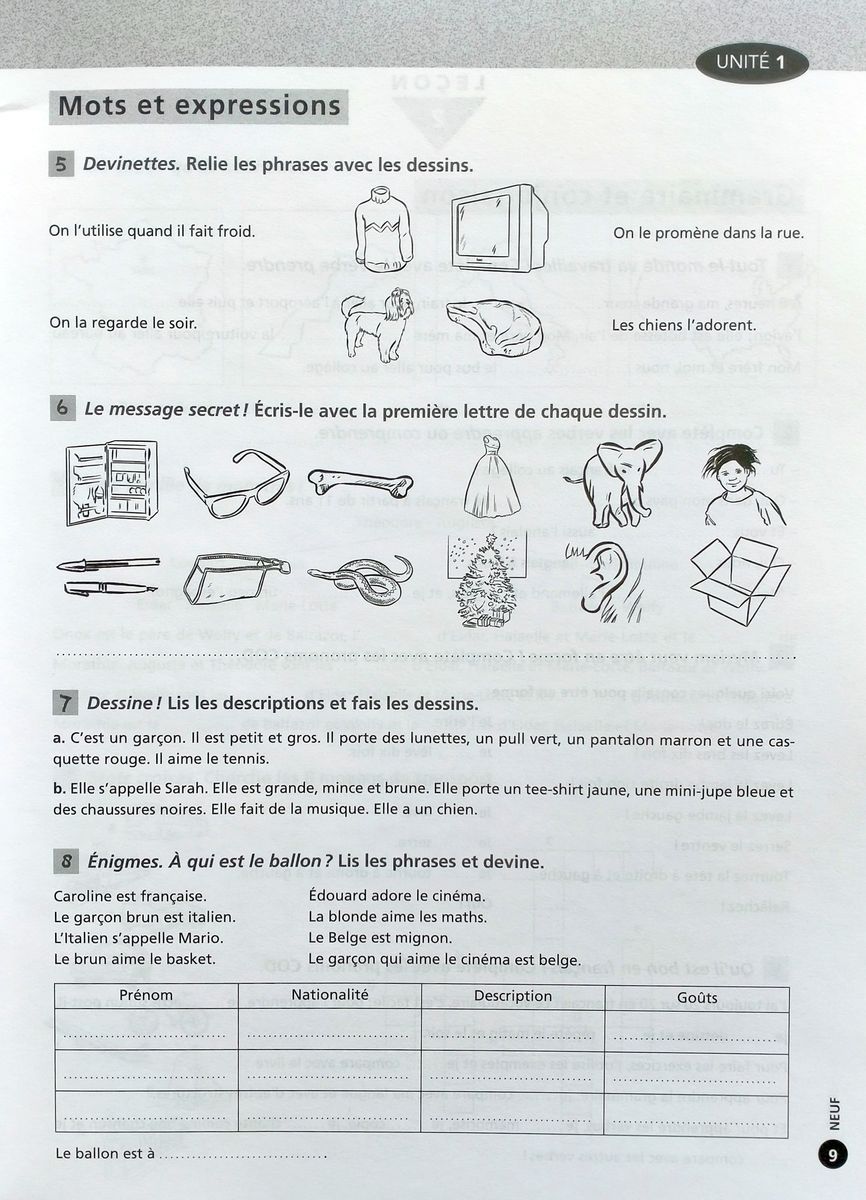 Oh la la! 2 Cahier d'exercices