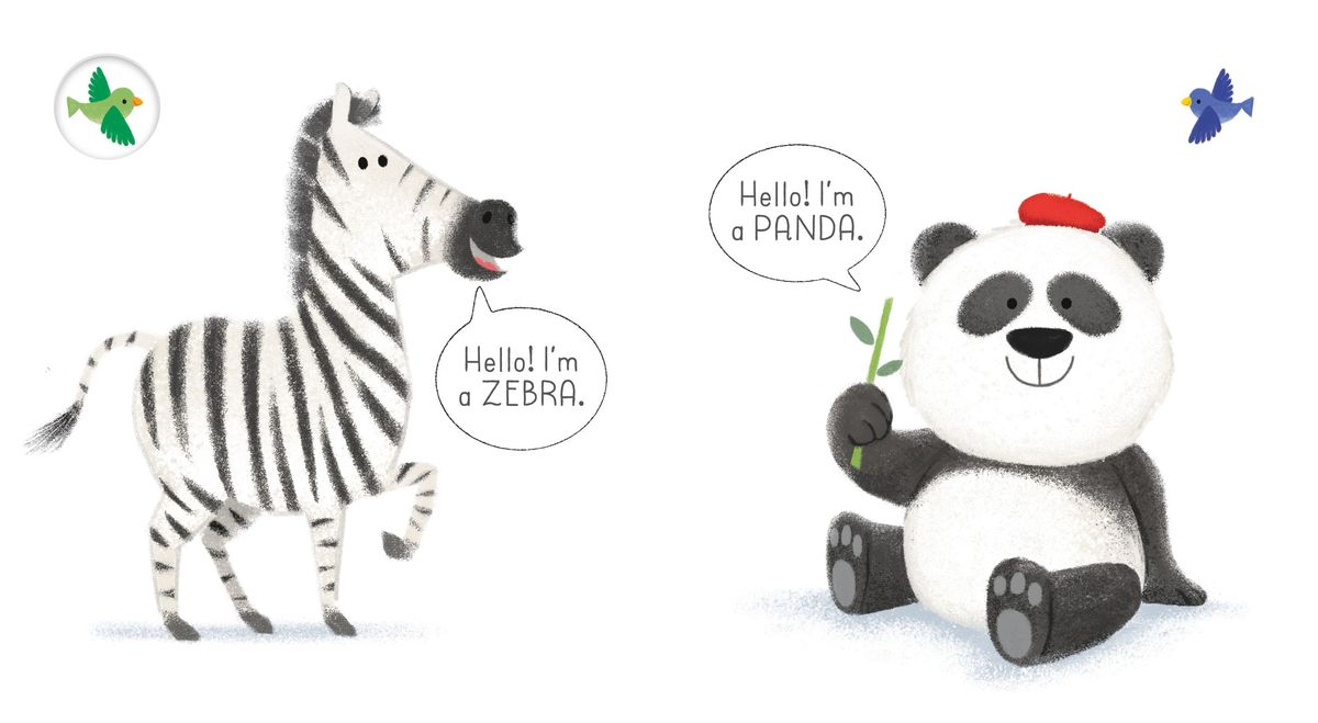 Usborne Very First Words Library Animals