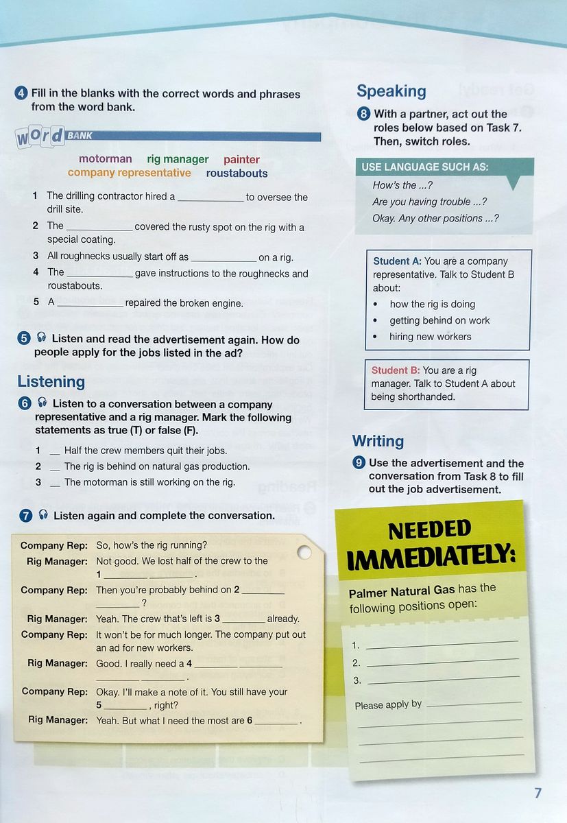 Career Paths Natural Gas 1 Student's Book with Digibook