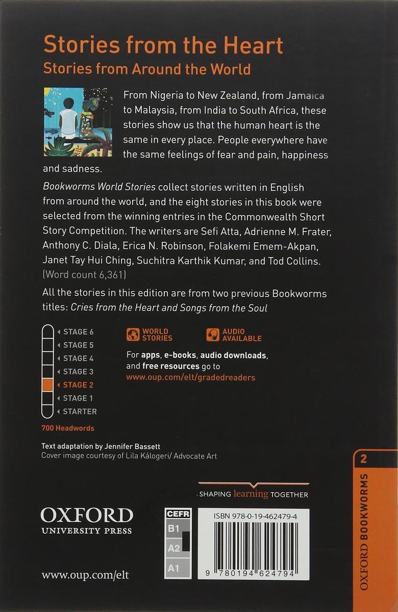 Oxford Bookworms Library 2 Stories from the Heart with Audio Download (access card inside)