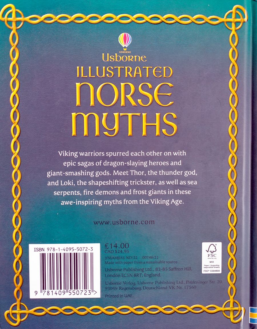 Usborne Illustrated Norse Myths